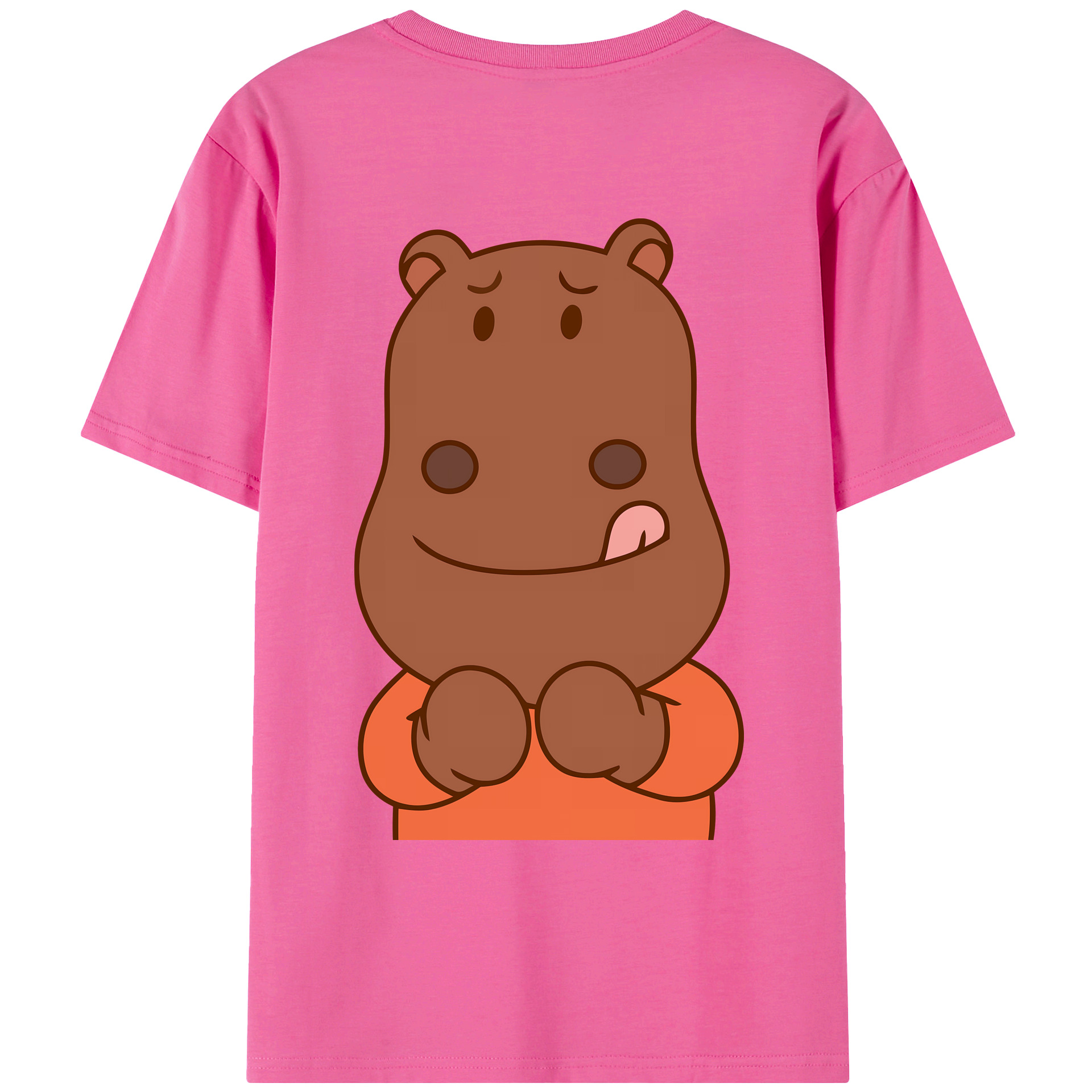 （画像用） アンパンマン Anpanman レディース半袖Tシャツ(バックプリント)